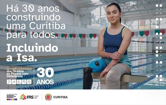 Conselho comemora 30 anos destacando campanhas pela incluso em Curitiba